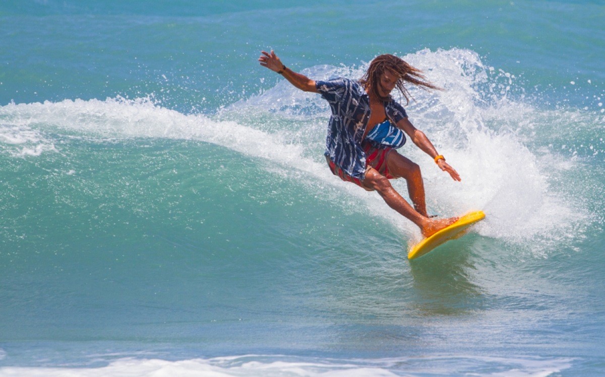 Surf en Jamaica