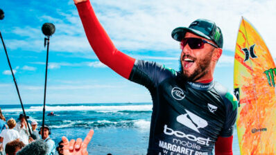 Filipe Toledo y Tatiana Weston-Webb campeones en Margaret River Pro